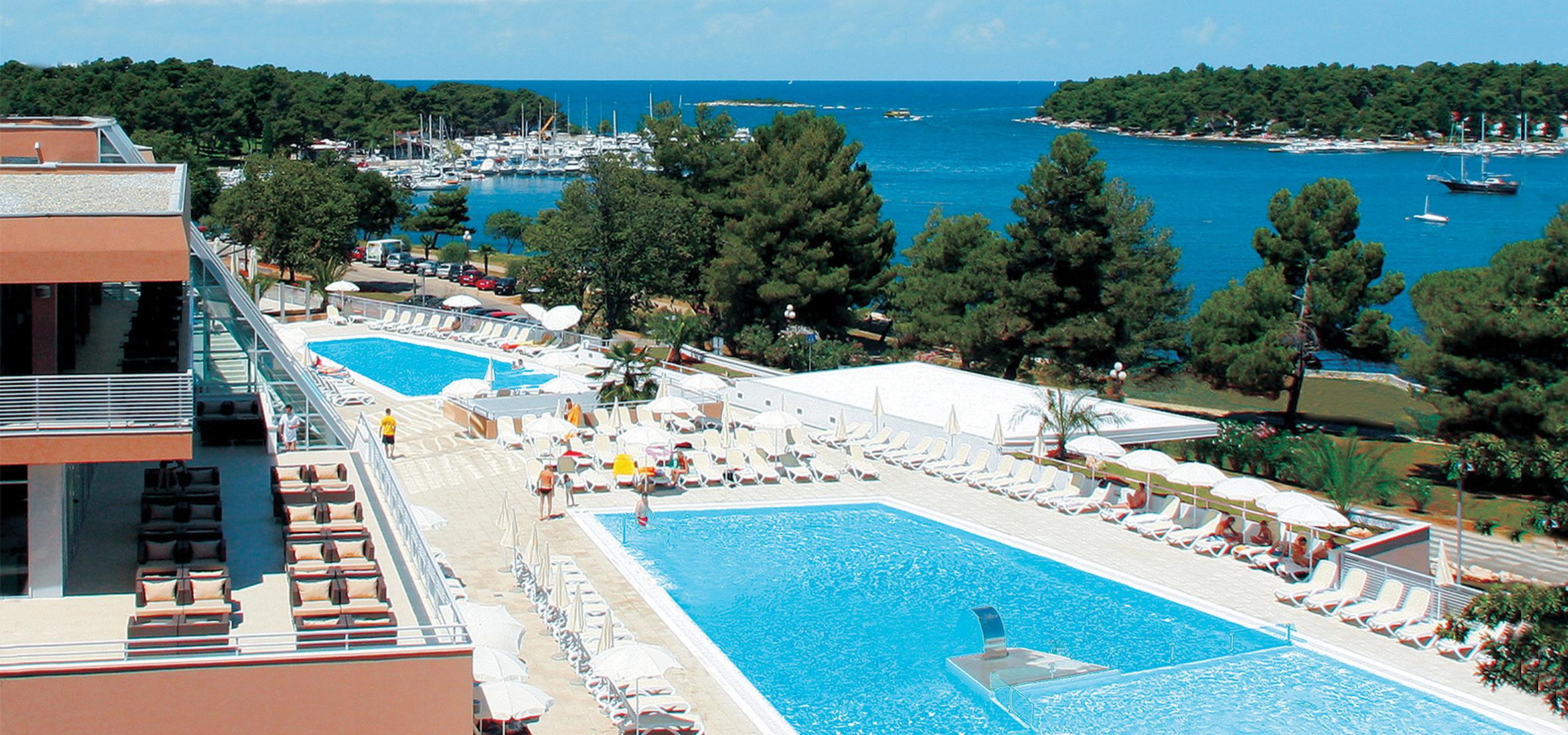 Hotel Molindrio Plava Laguna Porec Esterno foto