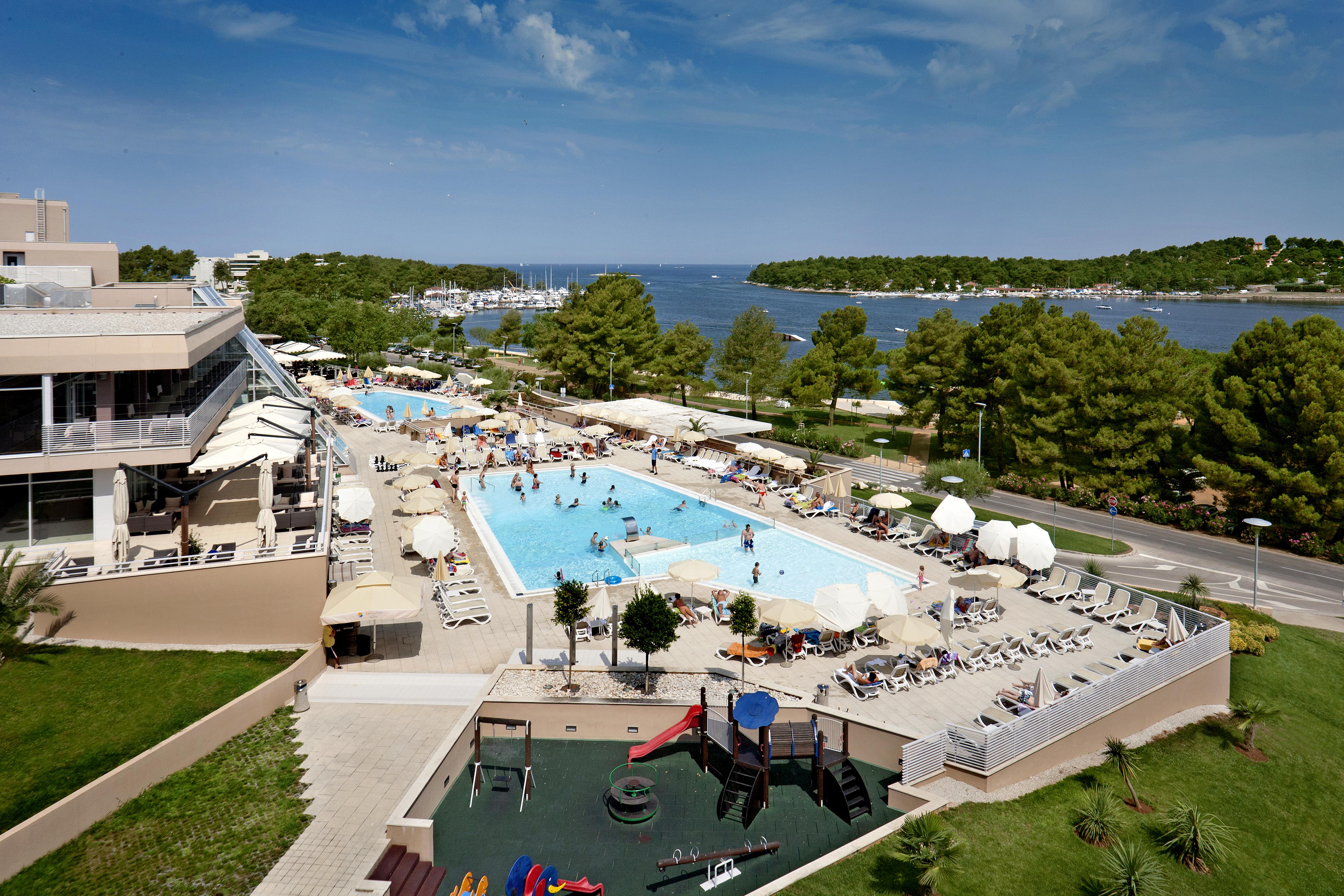 Hotel Molindrio Plava Laguna Porec Esterno foto